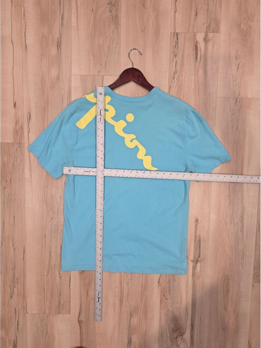 Champion Medium Light Blue Graphic T-Shirt - Picture 5 of 7